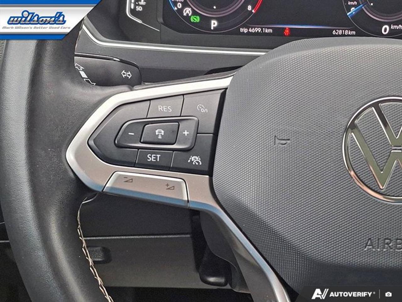 2024 Volkswagen Tiguan Comfortline AWD | Sunroof | Leatherette | Adaptive Cruise | Heated Wheel + Seats | Rear Cam & More ! Photo