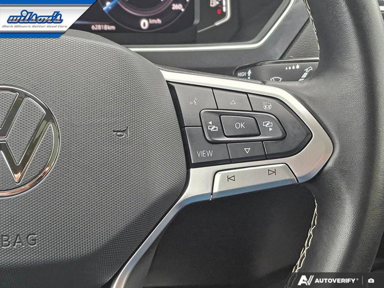 2024 Volkswagen Tiguan Comfortline AWD | Sunroof | Leatherette | Adaptive Cruise | Heated Wheel + Seats | Rear Cam & More ! Photo