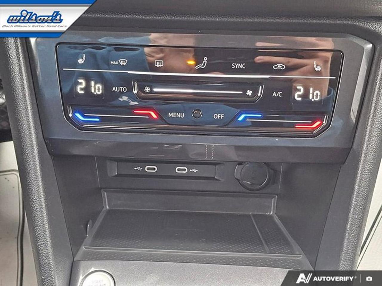 2024 Volkswagen Tiguan Comfortline AWD | Sunroof | Leatherette | Adaptive Cruise | Heated Wheel + Seats | Rear Cam & More ! Photo