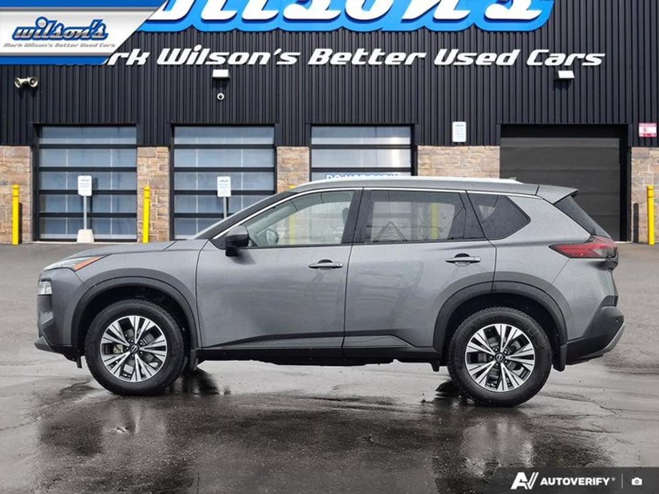 2023 Nissan Rogue SV AWD | Sunroof | 360 Camera | Heated Wheel + Seats | CarPlay + Android | Power Seat | and More ! Photo