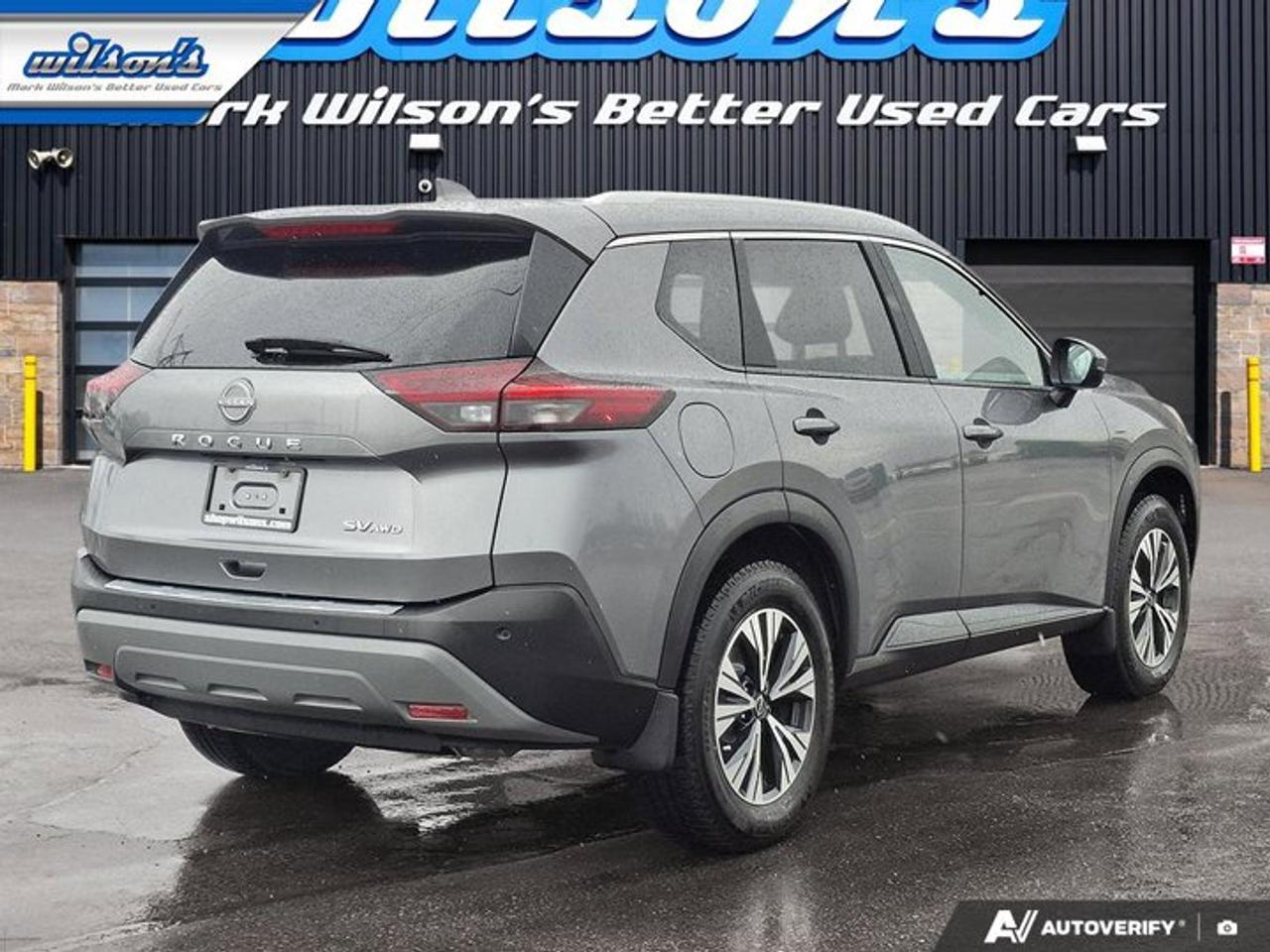 2023 Nissan Rogue SV AWD | Sunroof | 360 Camera | Heated Wheel + Seats | CarPlay + Android | Power Seat | and More ! Photo
