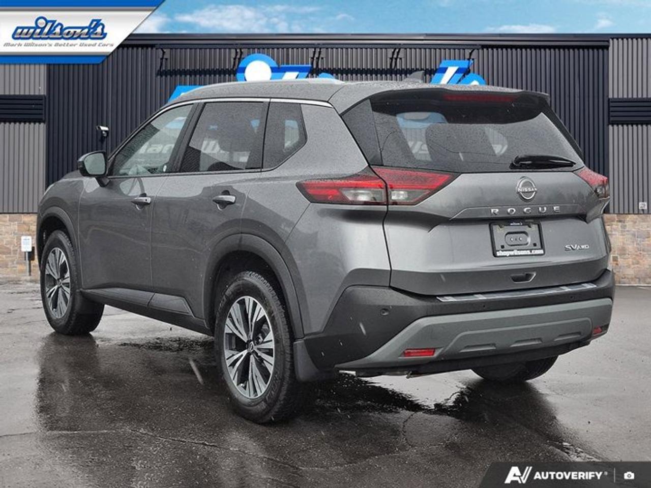 2023 Nissan Rogue SV AWD | Sunroof | 360 Camera | Heated Wheel + Seats | CarPlay + Android | Power Seat | and More ! Photo