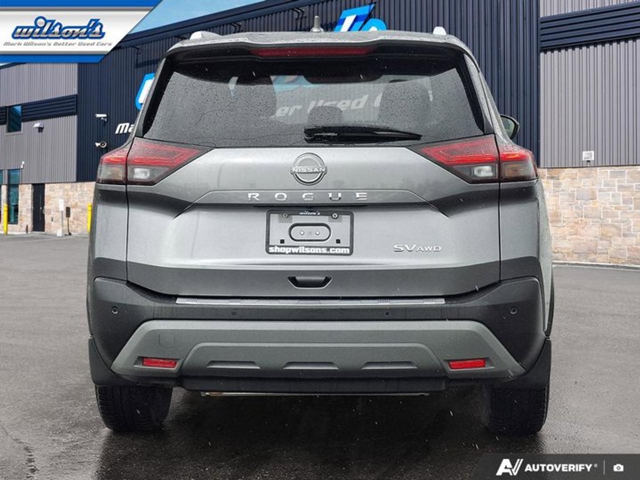 2023 Nissan Rogue SV AWD | Sunroof | 360 Camera | Heated Wheel + Seats | CarPlay + Android | Power Seat | and More ! Photo
