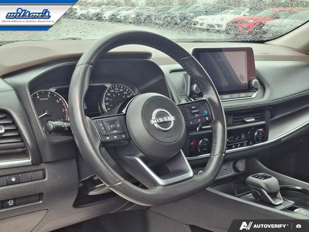 2023 Nissan Rogue SV AWD | Sunroof | 360 Camera | Heated Wheel + Seats | CarPlay + Android | Power Seat | and More ! Photo