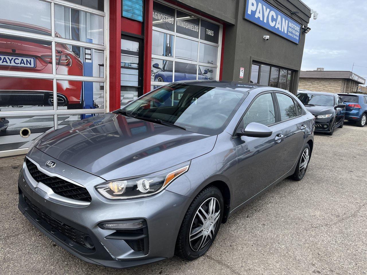 <p>HERE IS A NICE CLEAN RELIABLE AND EFFICIENT FORTE THAT LOOKS AND DRIVES GREAT AND SOLD CERTIFIED OME FOR TEST DRIVE OR CALL 5195706463 FOR AN APPOINTMENT.TO SEE ALL OUR INVENTORY PLS GO TO PAYCANMOTORS.CA</p>