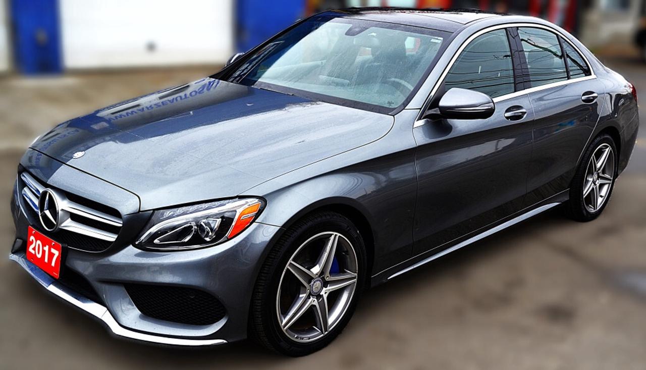 2017 Mercedes-Benz C-Class 4dr C 300 4MATIC turbocharged 2.0L Photo0