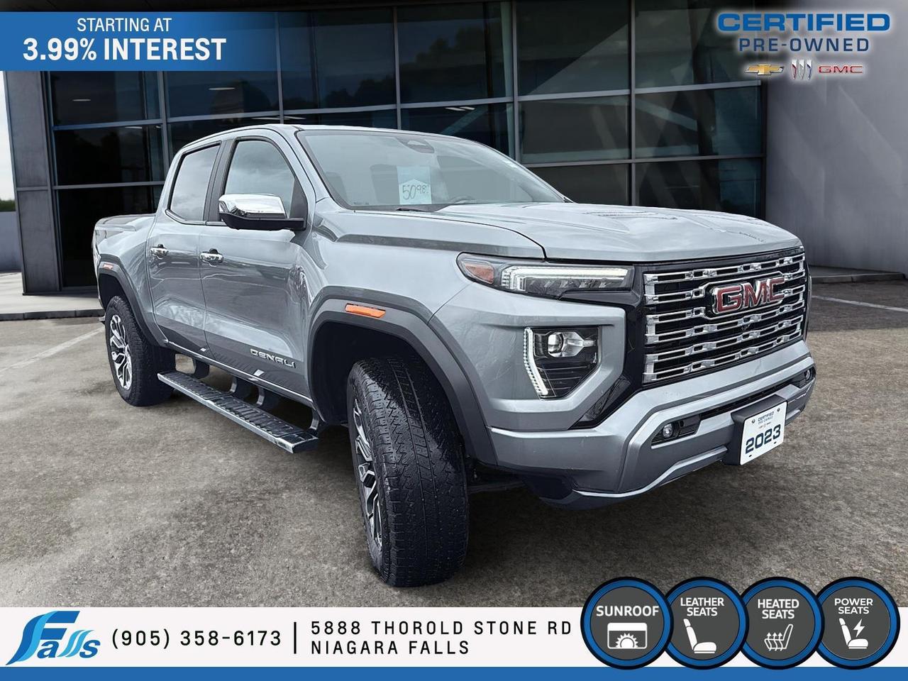 2023 GMC Canyon Denali LEATHER,ROOF,NAV,HARD TONNEAU Photo