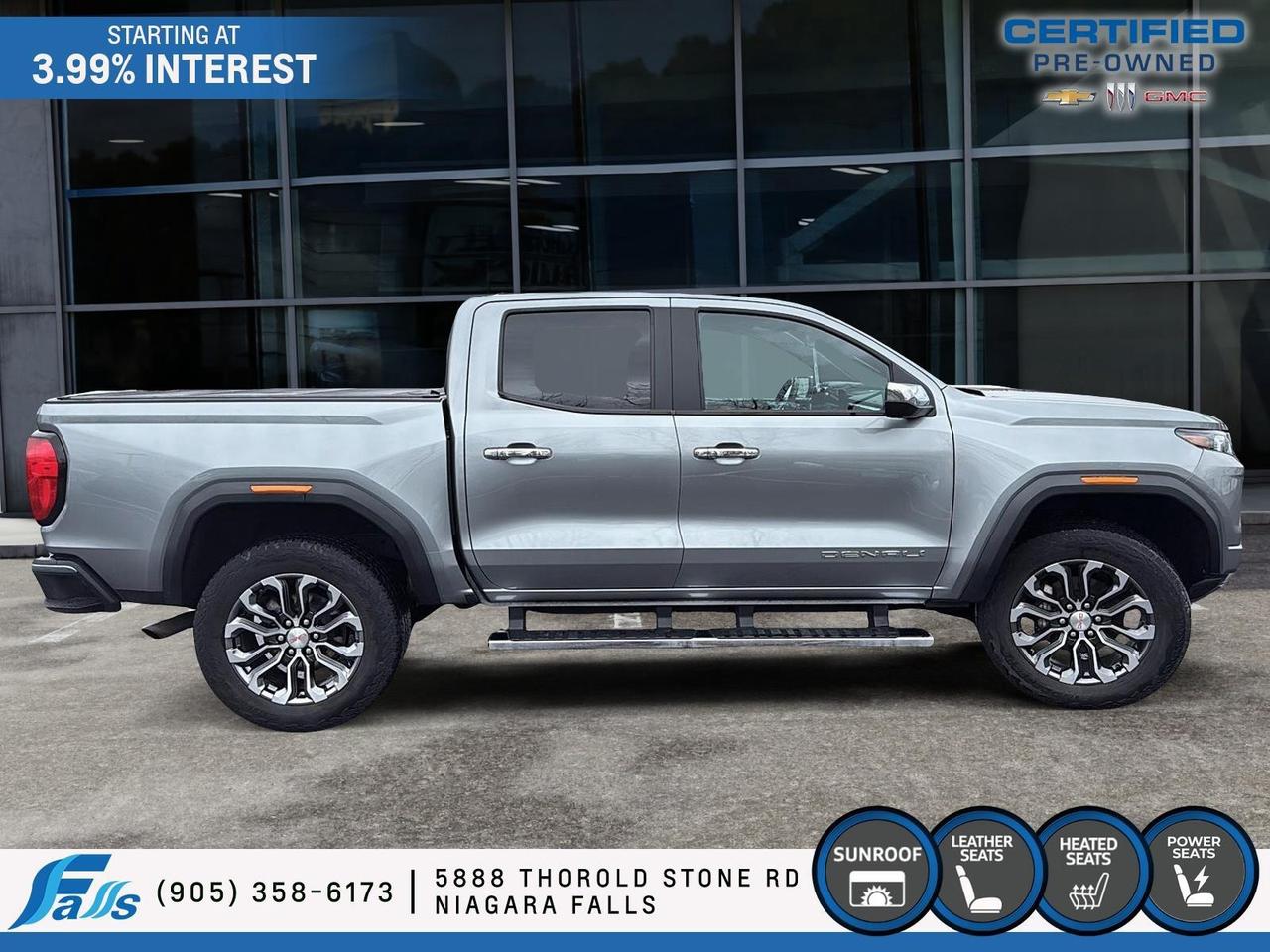 2023 GMC Canyon Denali LEATHER,ROOF,NAV,HARD TONNEAU Photo