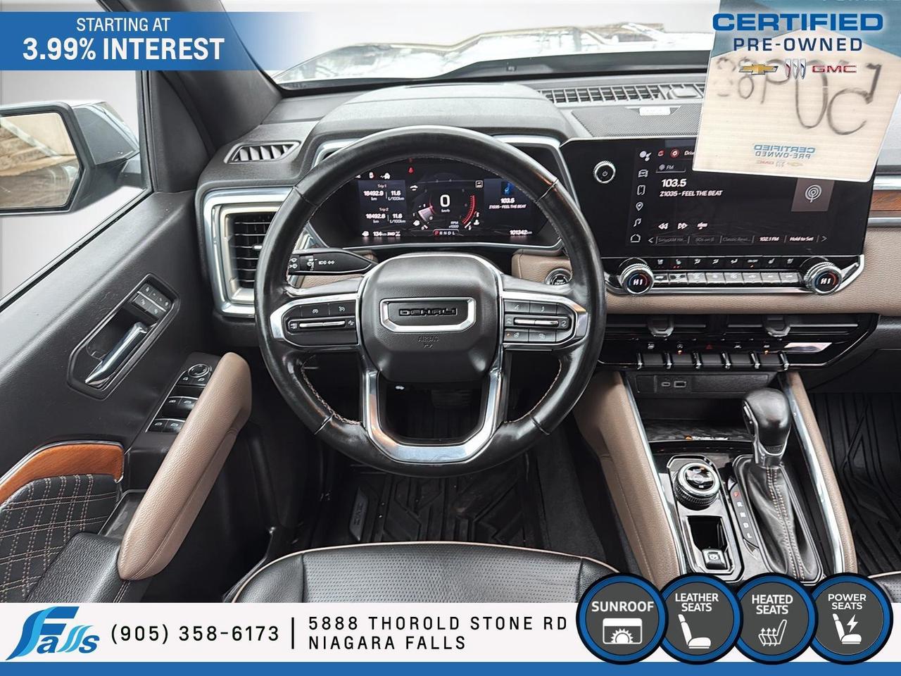 2023 GMC Canyon Denali LEATHER,ROOF,NAV,HARD TONNEAU Photo