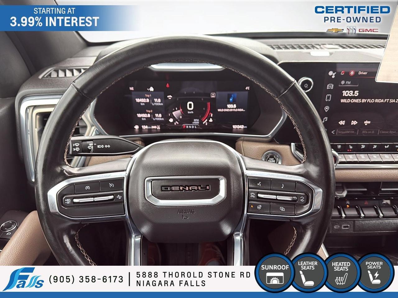 2023 GMC Canyon Denali LEATHER,ROOF,NAV,HARD TONNEAU Photo