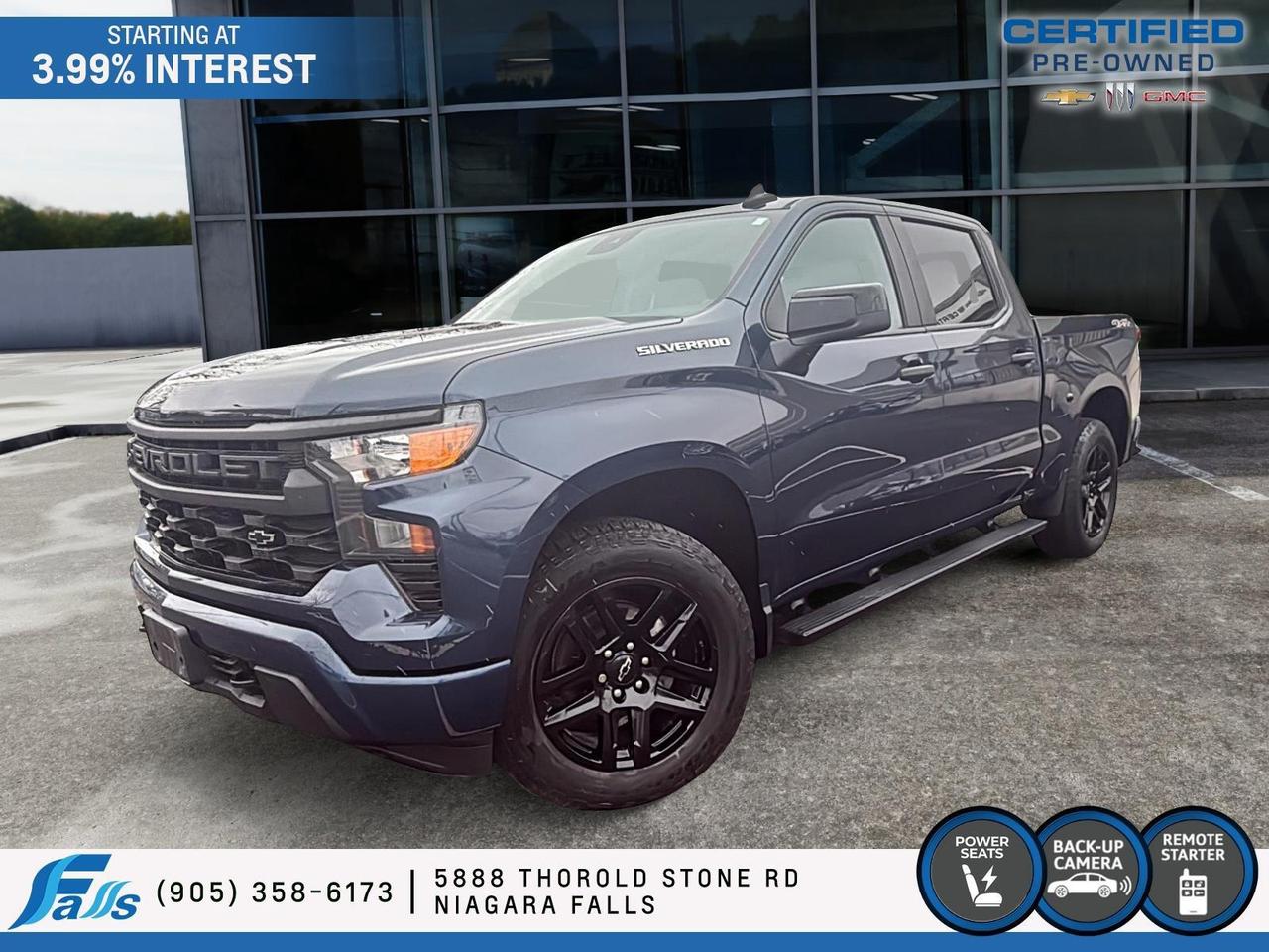 2022 Chevrolet Silverado 1500 Custom CREW,4X4,R.START Photo