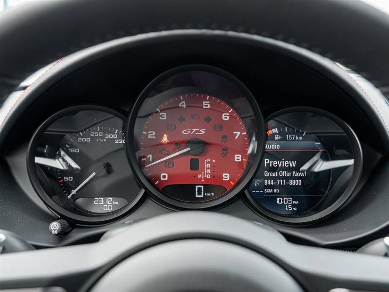 2025 Porsche 718 Cayman GTS 4.0 Coupe Premium Pkg Adaptive Sport Seats Plu Photo