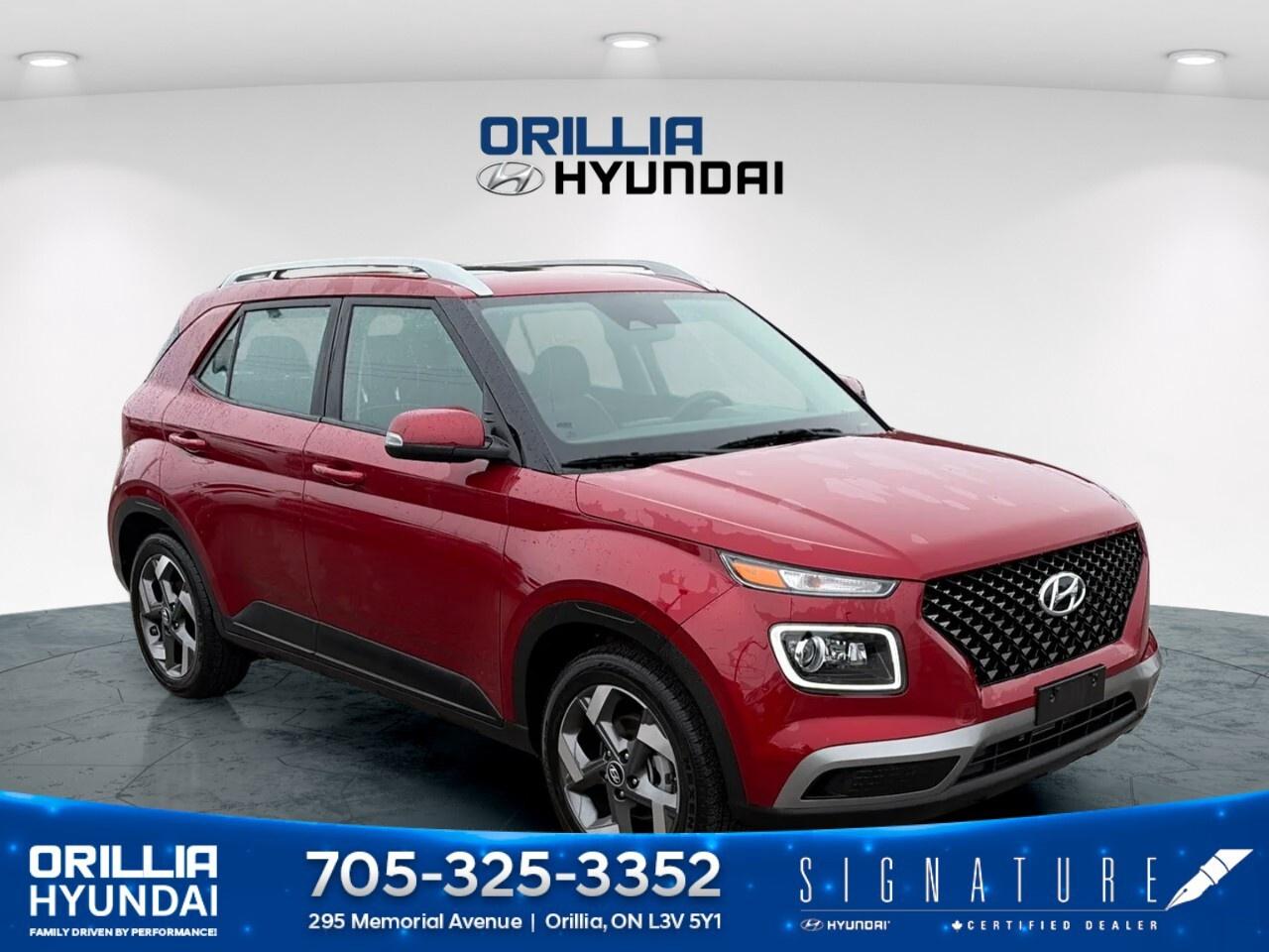 2025 Hyundai Venue Ultimate IVT w/Black Interior Photo