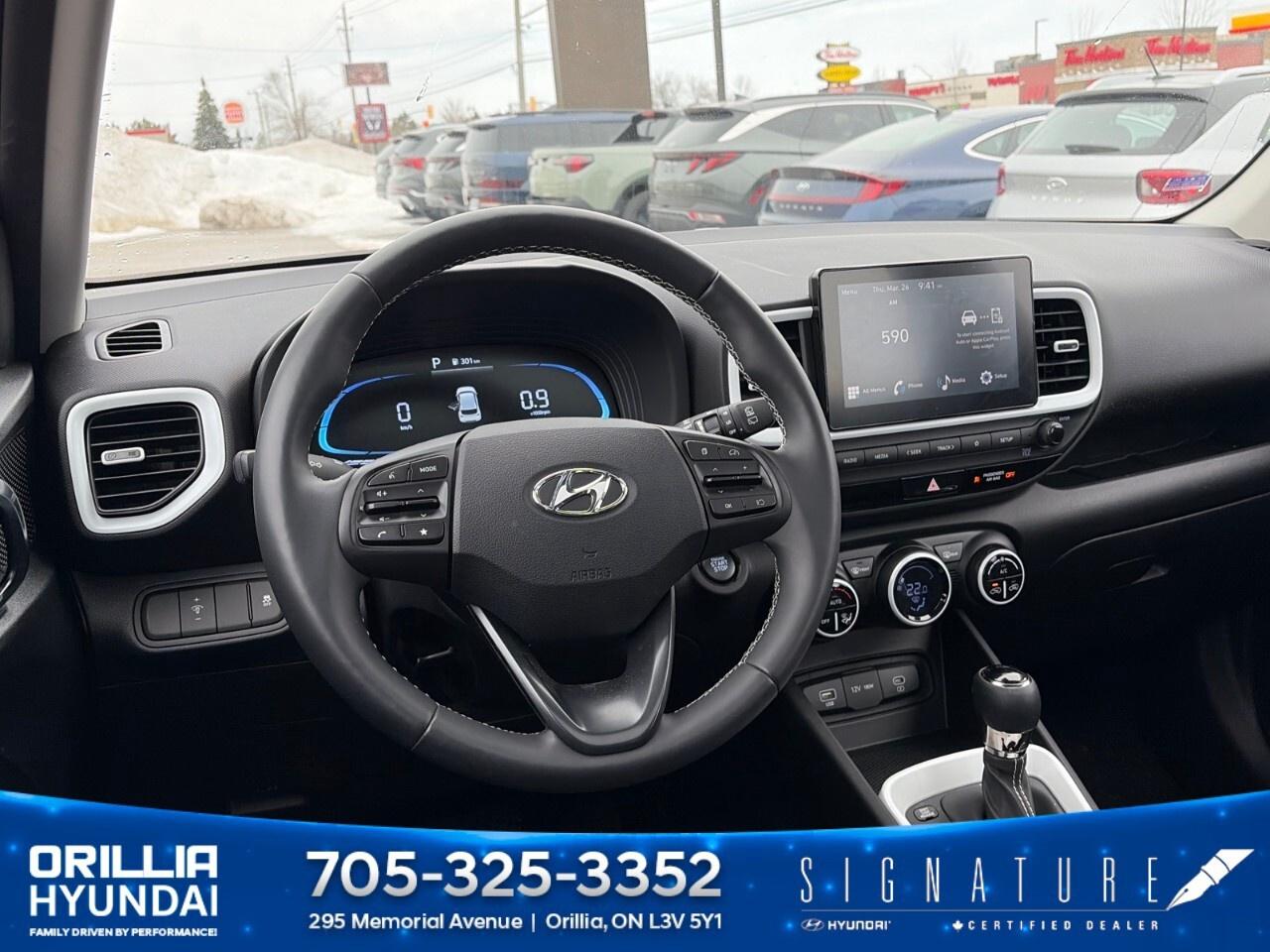 2025 Hyundai Venue Ultimate IVT w/Black Interior Photo