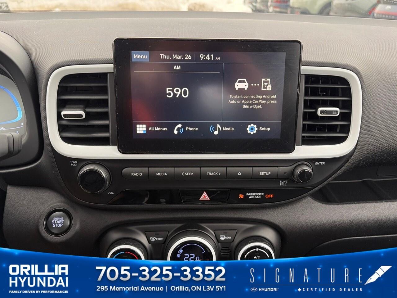 2025 Hyundai Venue Ultimate IVT w/Black Interior Photo