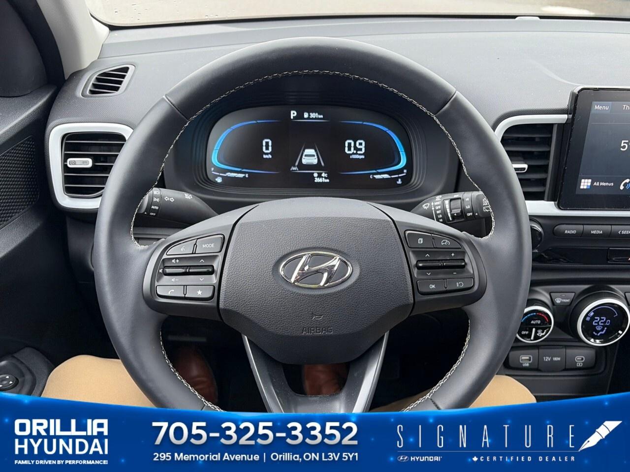 2025 Hyundai Venue Ultimate IVT w/Black Interior Photo