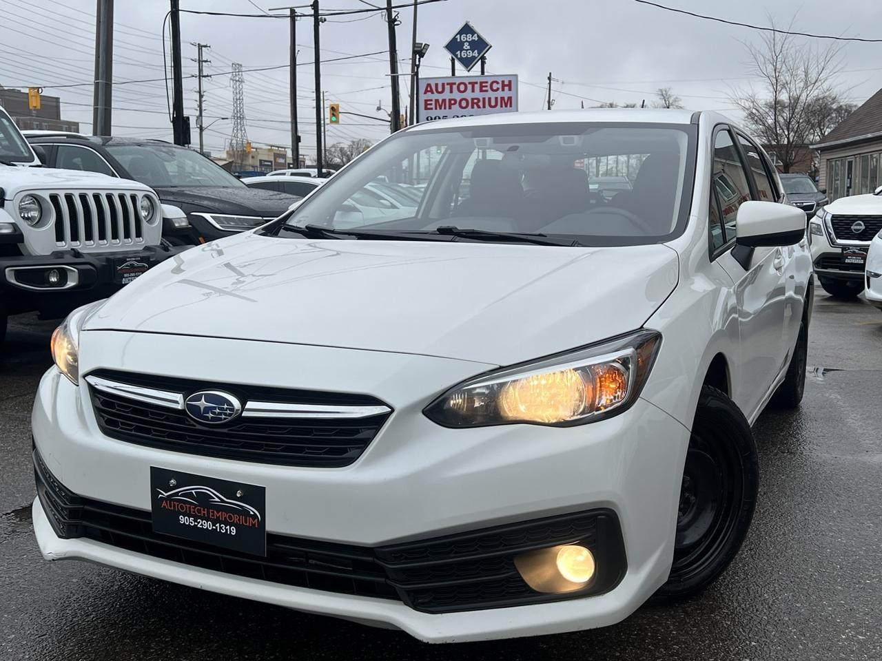 2022 Subaru Impreza Convenience AWD Pearl White Carplay   Rev Cam Photo0