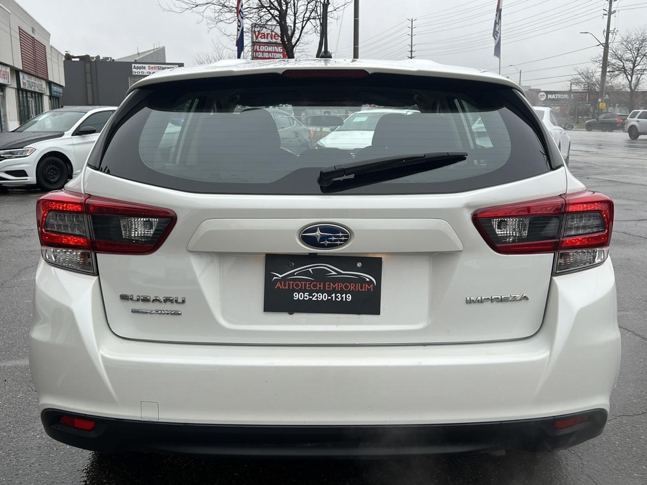 2022 Subaru Impreza Convenience AWD Pearl White Carplay   Rev Cam Photo2