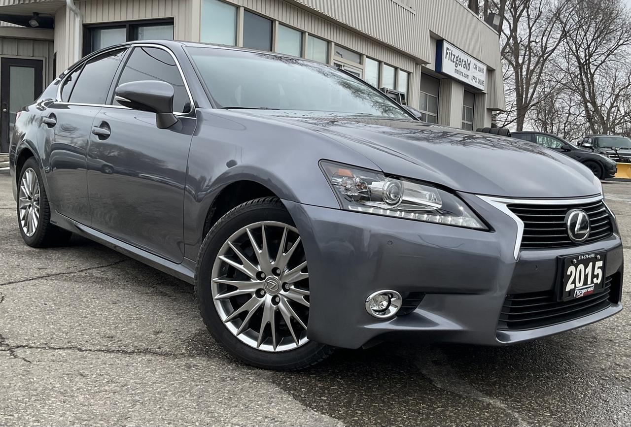2015 Lexus GS 350 AWD - LTHR! NAV! BACK-UP CAM! BSM! SUNROOF! Photo