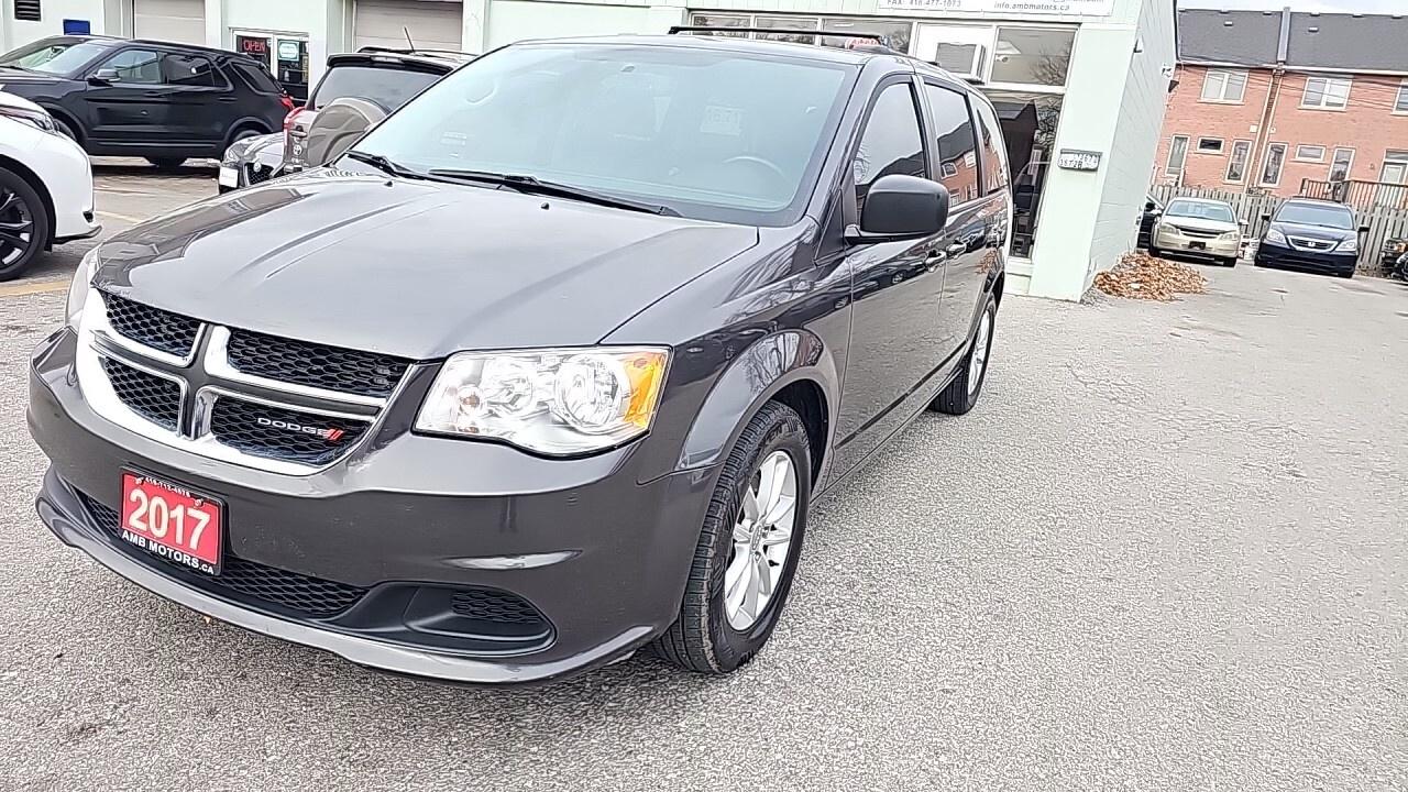 2017 Dodge Grand Caravan 4dr Wgn SXT/DVD/Power Sliding Doors/Power Tail Gat Photo