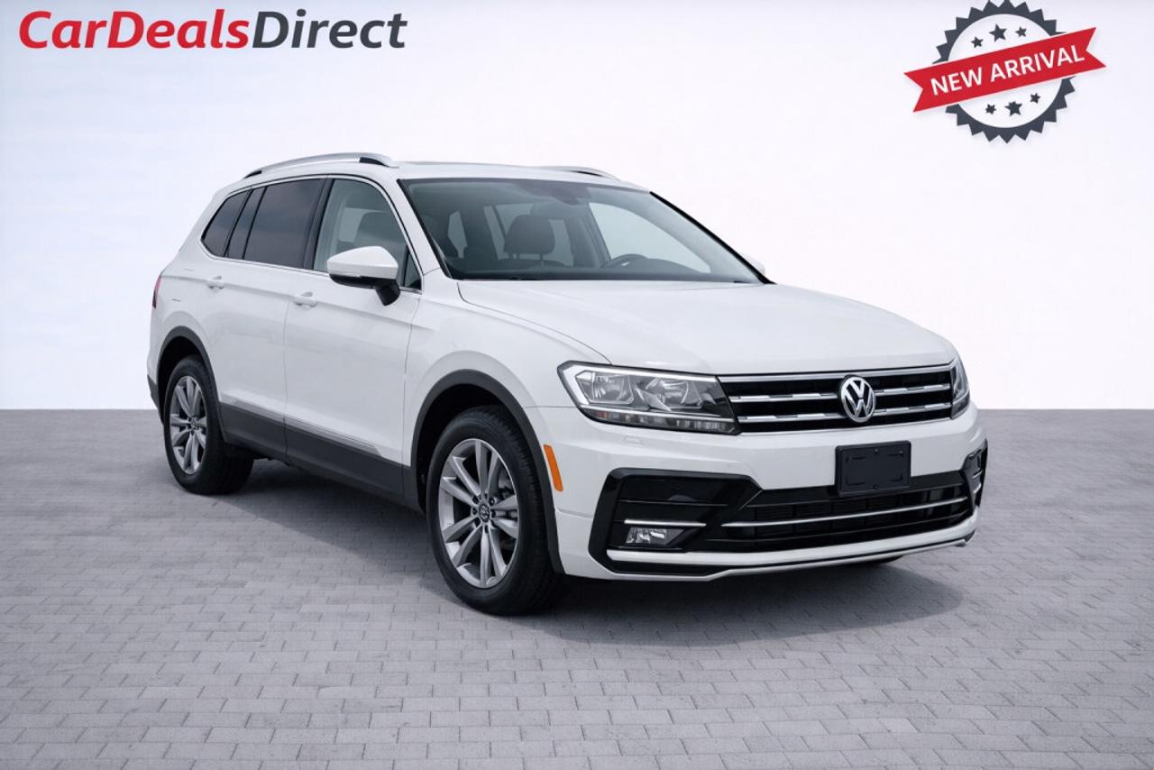 2021 Volkswagen Tiguan R-Line Highline 4MOTION / NAV / Leather / Sunroof Photo0