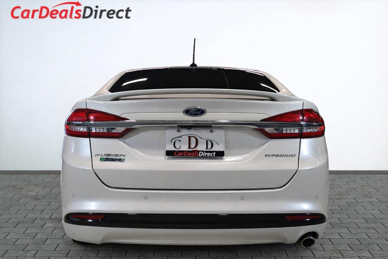 2018 Ford Fusion Energi Titanium Plug in Hybrid / Leather / Sunroof / NAV Photo
