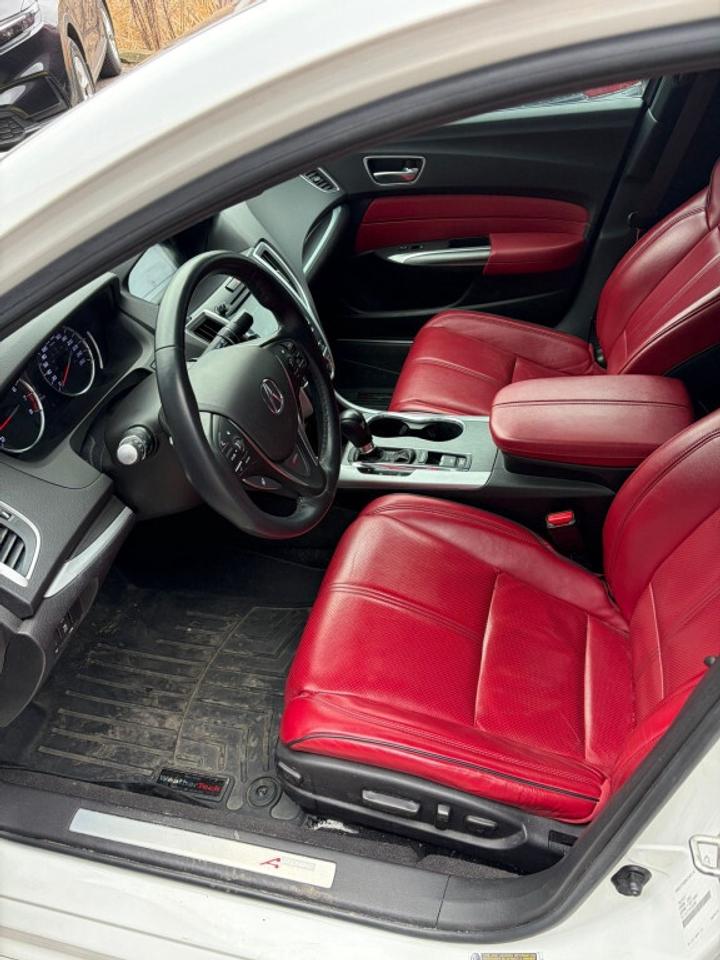 2019 Acura TLX Tech A-Spec/ NAVI/Sunroof/Red Leather/Drive Assist Photo