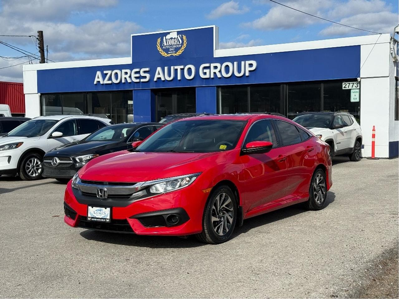 2017 Honda Civic Sedan LowKMs Sold Certified CarPlay Sunroof BackUpCam Photo0