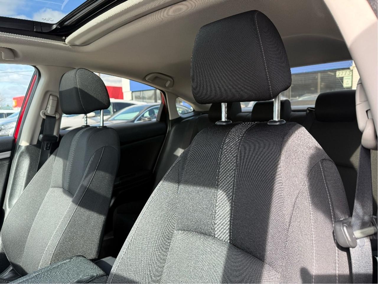 2017 Honda Civic Sedan LowKMs Sold Certified CarPlay Sunroof BackUpCam Photo