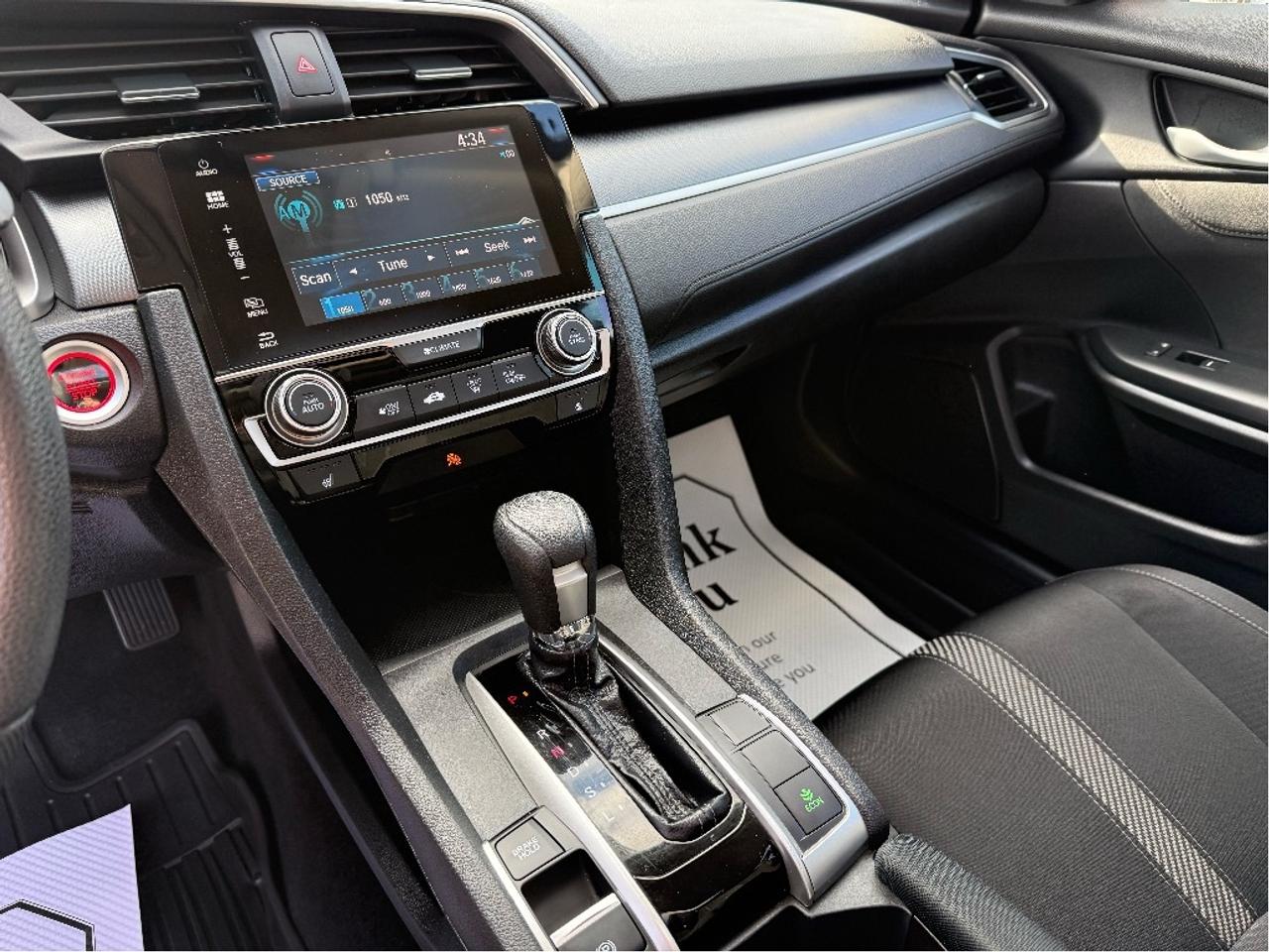 2017 Honda Civic Sedan LowKMs Sold Certified CarPlay Sunroof BackUpCam Photo
