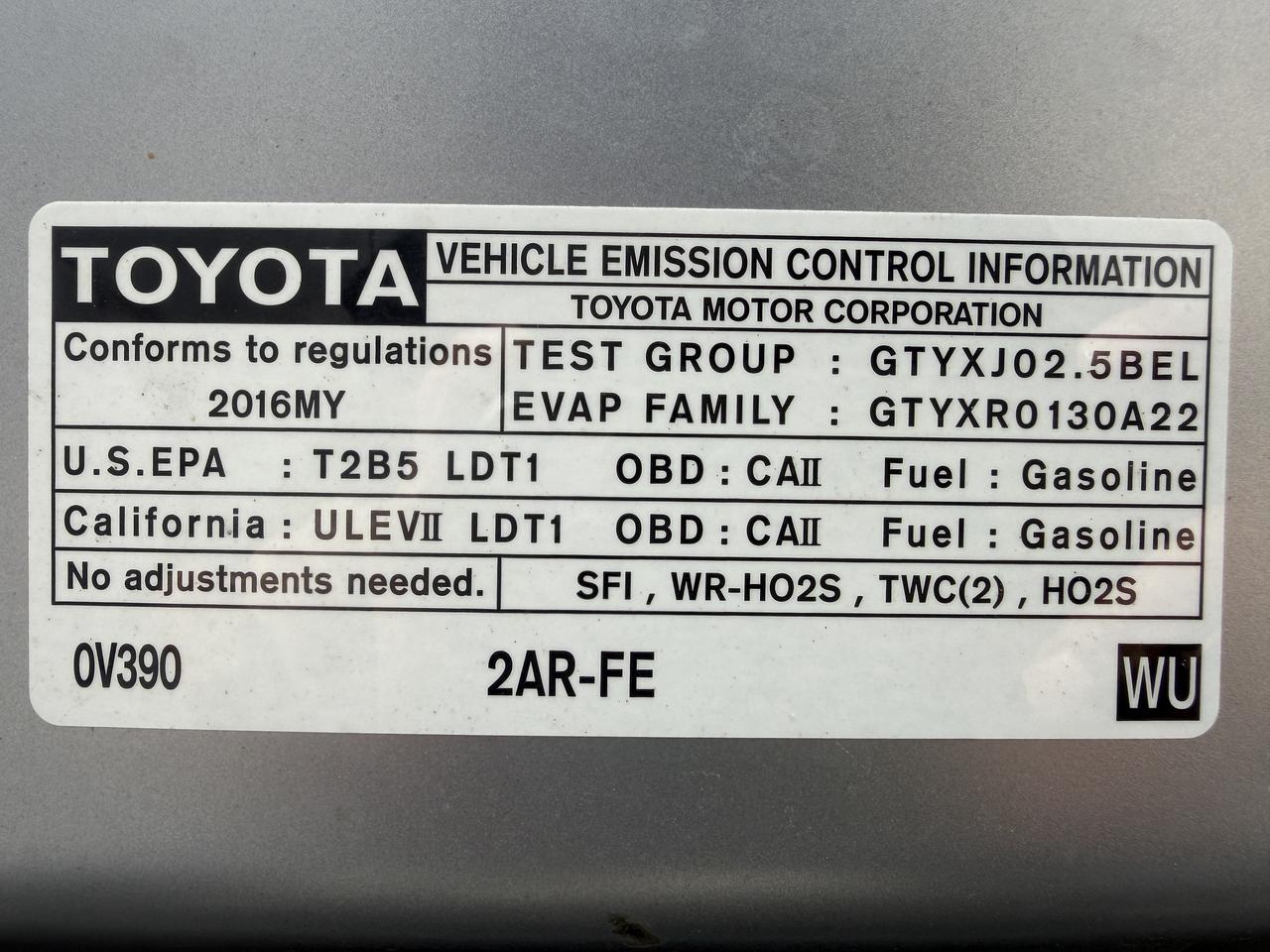 2016 Toyota RAV4 !!! just sold sold sold sold ! LE   43564 KMS !!! Photo