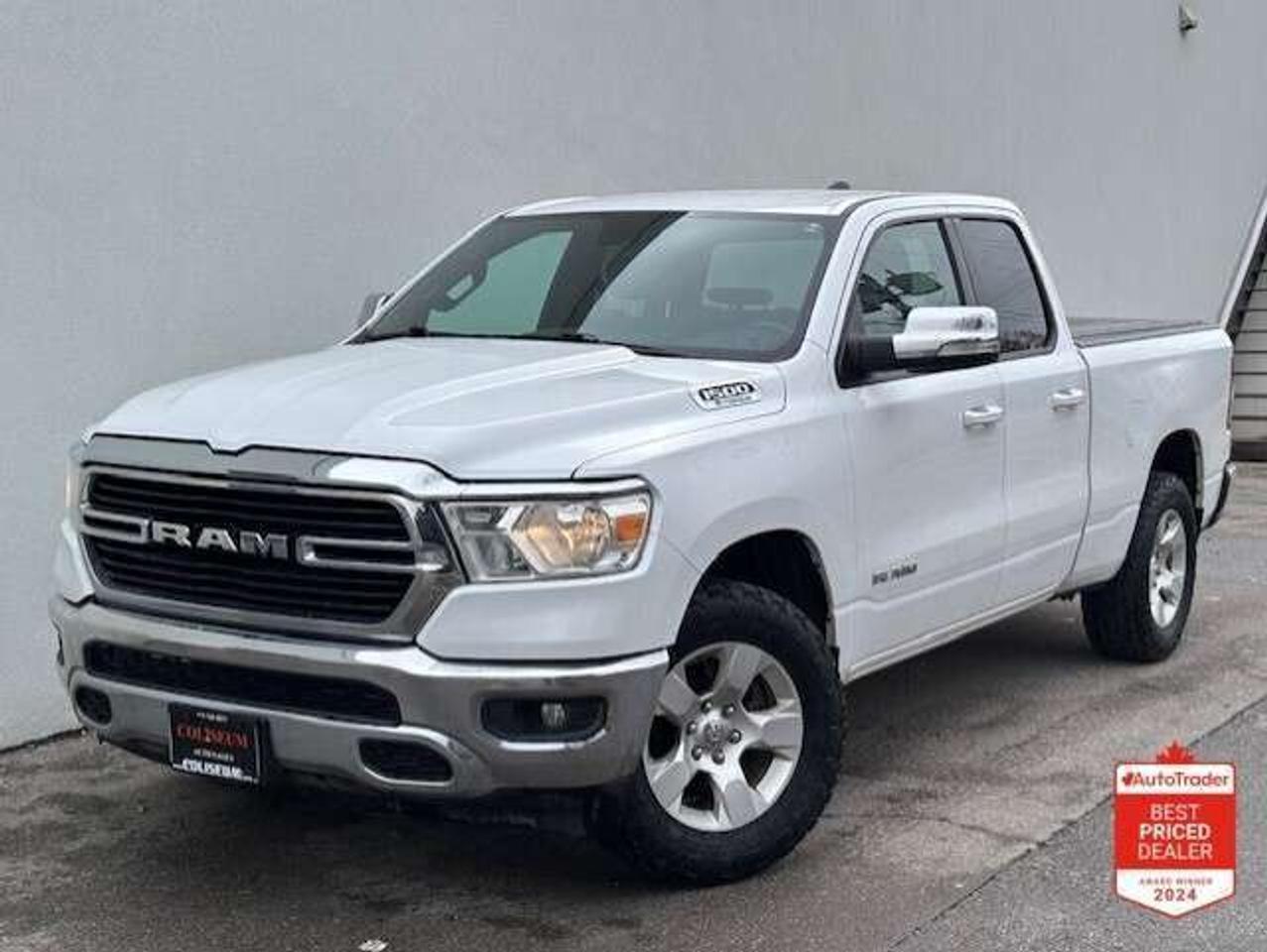 2021 RAM 1500 BIG HORN 4X4 *1 OWNER-NO ACCIDENTS-TONNEAU-CAMERA* Photo