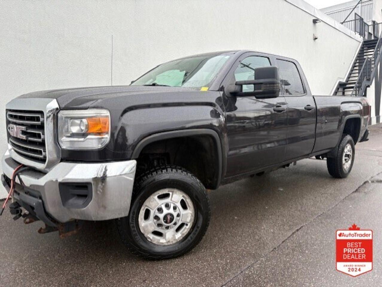 2015 GMC SIERRA 2500HD 4WD **BOSS V SNOW PLOW-DOUBLE CAB-LONG BOX** Photo0