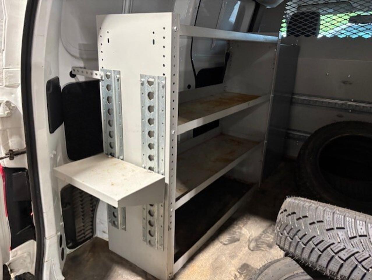 2015 Chevrolet City Express LT LADDER RACKS-DIVIDER-SHELVES-WINTER/SUMMER TIRE Photo