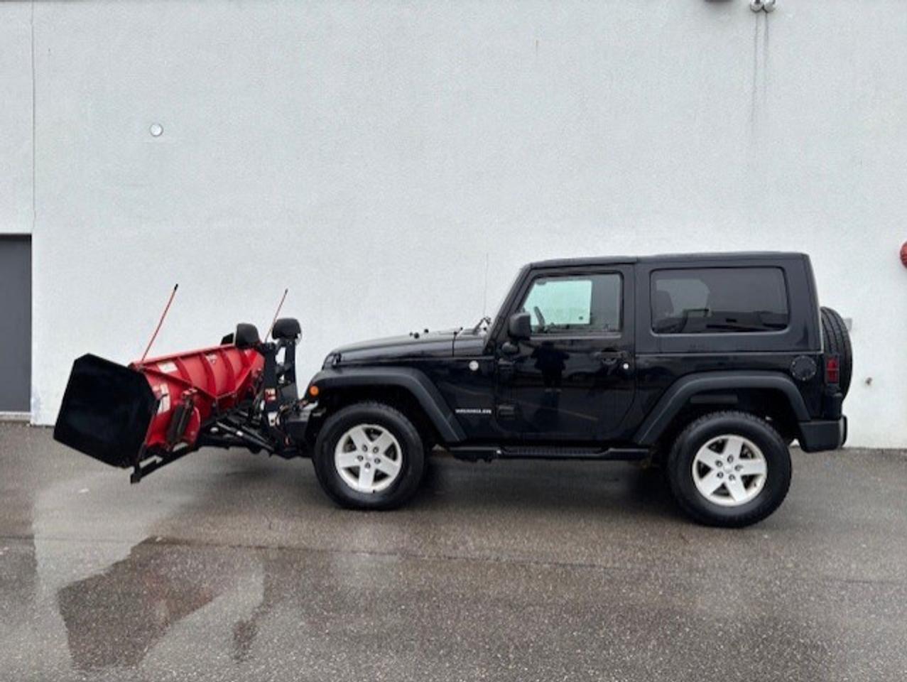 2010 Jeep Wrangler SPORT 4WD **BOSS RT3 SNOW PLOW-AUTOMATIC** Photo