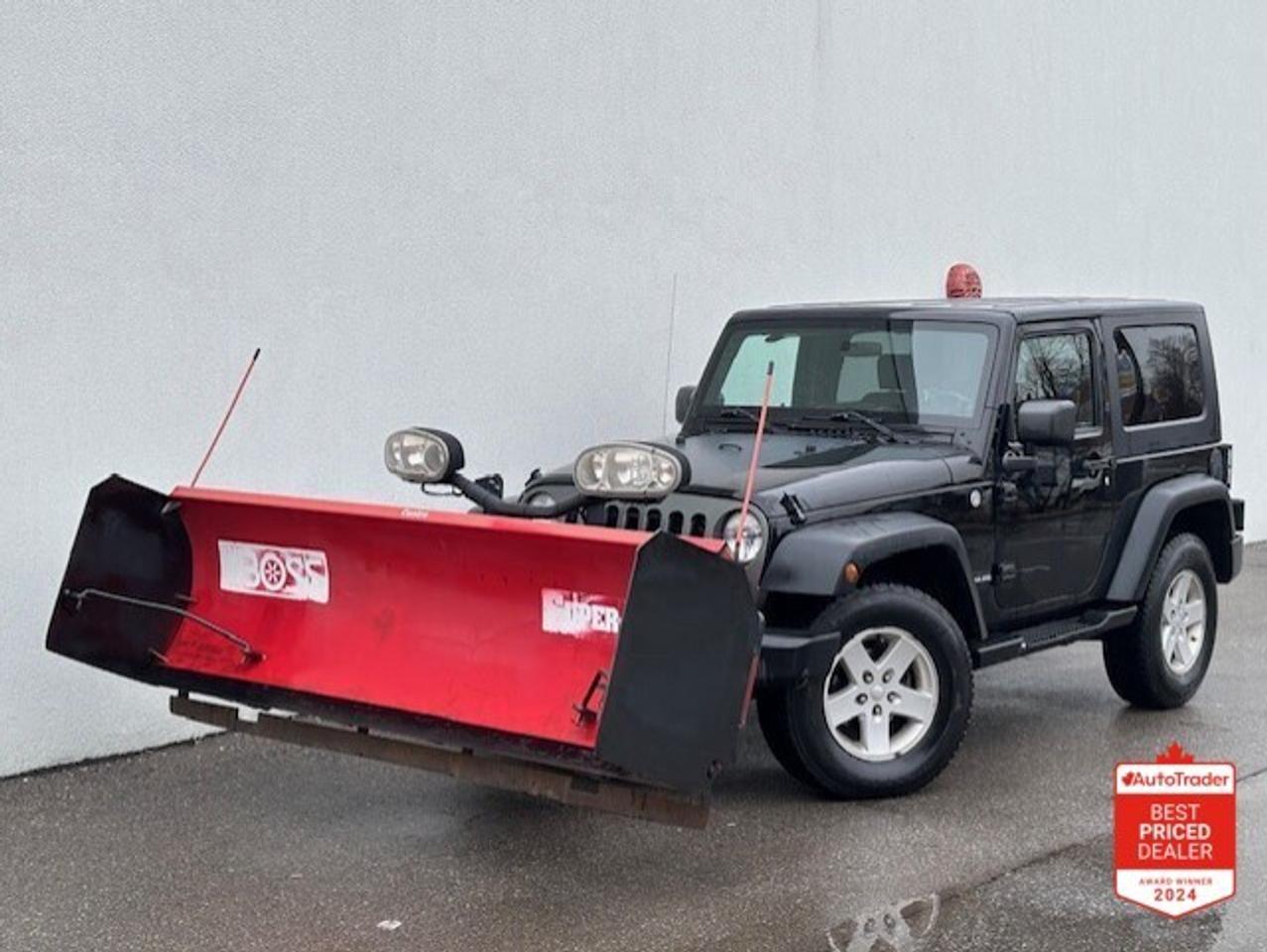 2010 Jeep Wrangler SPORT 4WD **BOSS RT3 SNOW PLOW-AUTOMATIC** Photo0