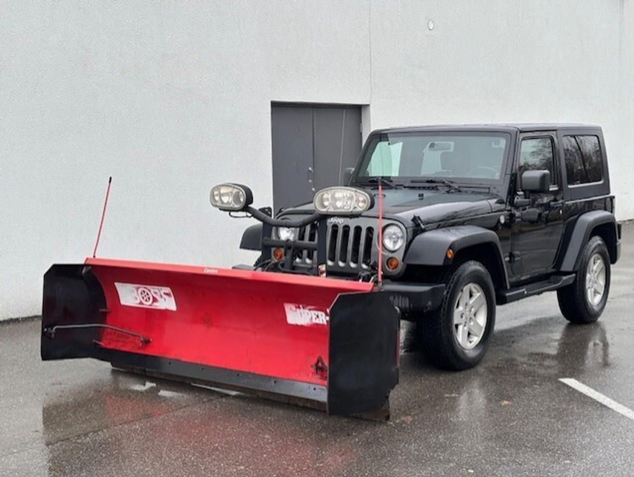 2010 Jeep Wrangler SPORT 4WD **BOSS RT3 SNOW PLOW-AUTOMATIC** Photo