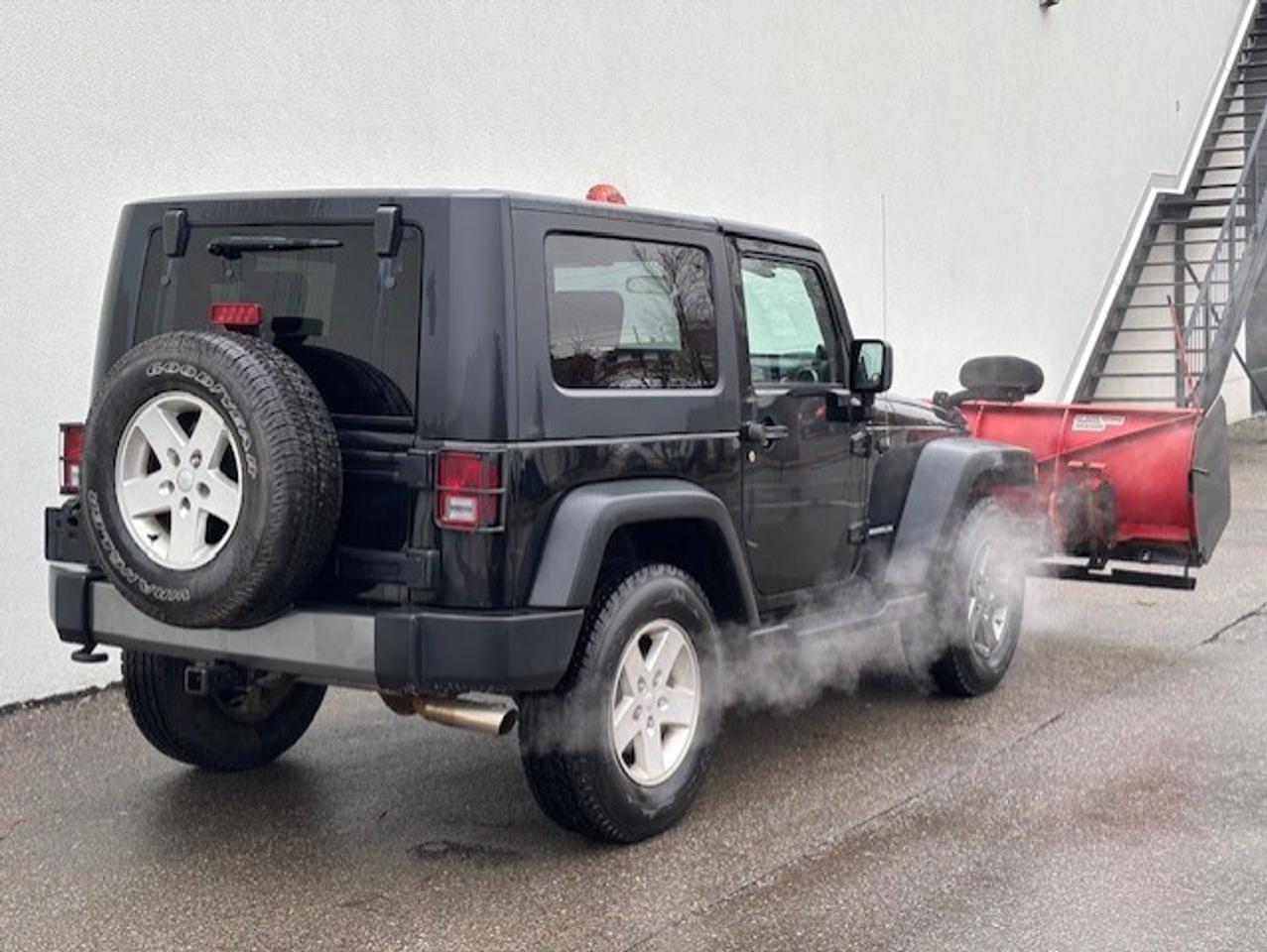 2010 Jeep Wrangler SPORT 4WD **BOSS RT3 SNOW PLOW-AUTOMATIC** Photo