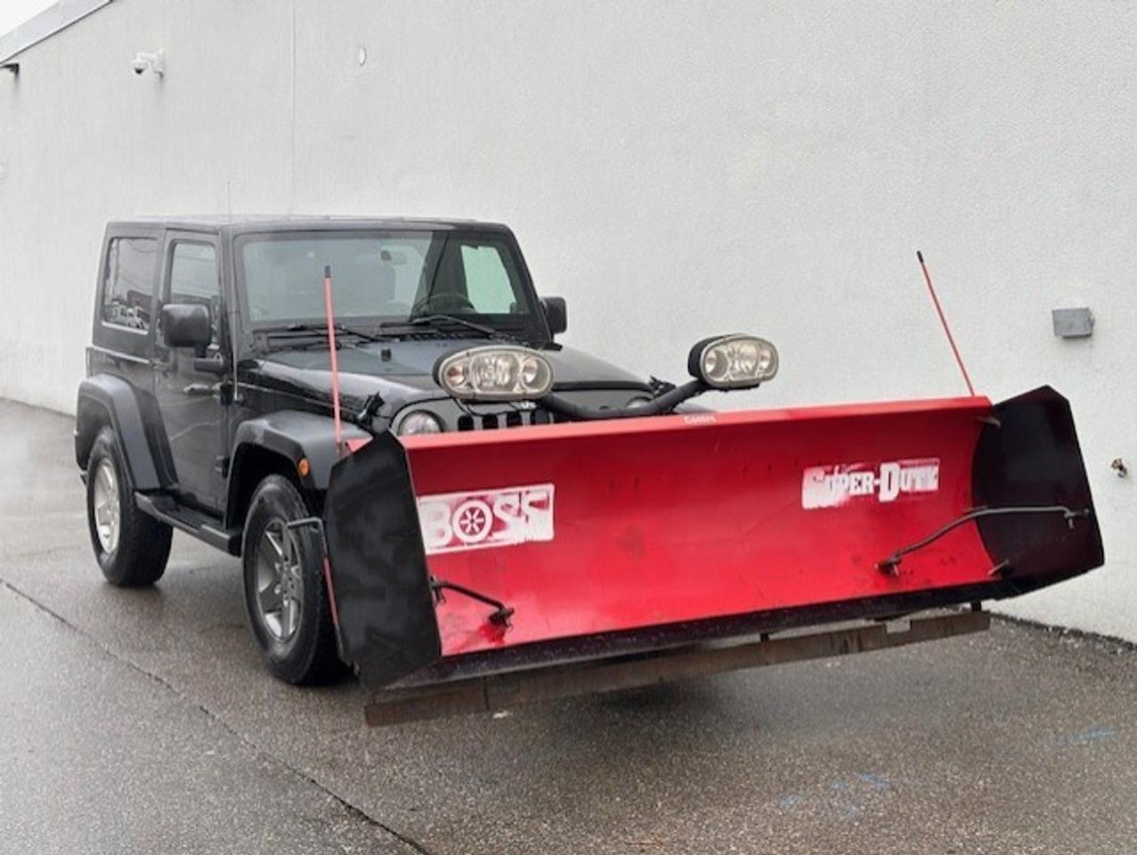 2010 Jeep Wrangler SPORT 4WD **BOSS RT3 SNOW PLOW-AUTOMATIC** Photo