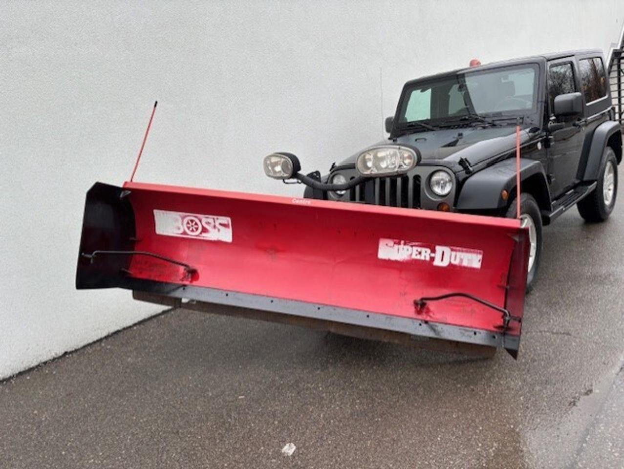 2010 Jeep Wrangler SPORT 4WD **BOSS RT3 SNOW PLOW-AUTOMATIC** Photo