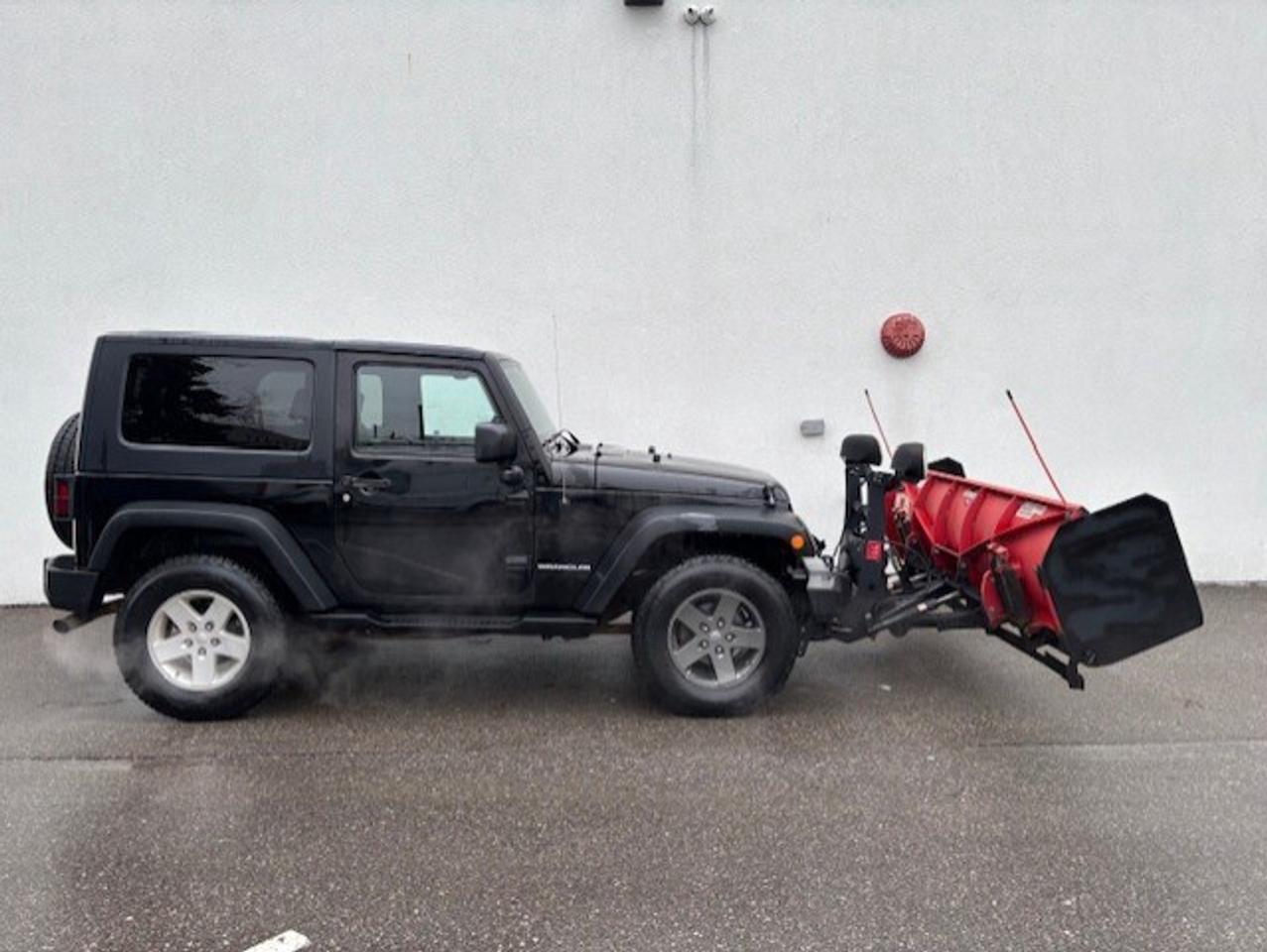 2010 Jeep Wrangler SPORT 4WD **BOSS RT3 SNOW PLOW-AUTOMATIC** Photo