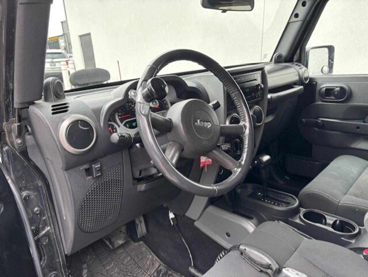 2010 Jeep Wrangler SPORT 4WD **BOSS RT3 SNOW PLOW-AUTOMATIC** Photo