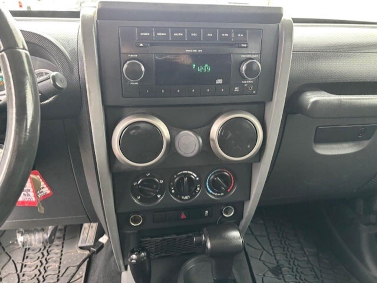 2010 Jeep Wrangler SPORT 4WD **BOSS RT3 SNOW PLOW-AUTOMATIC** Photo