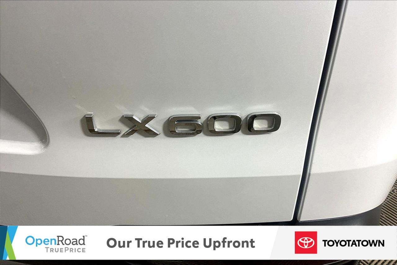 2023 Lexus LX 600 LUXURY PACKAGE! ACCIDENT FREE! ELIGIBLE FOR OPEN R Photo