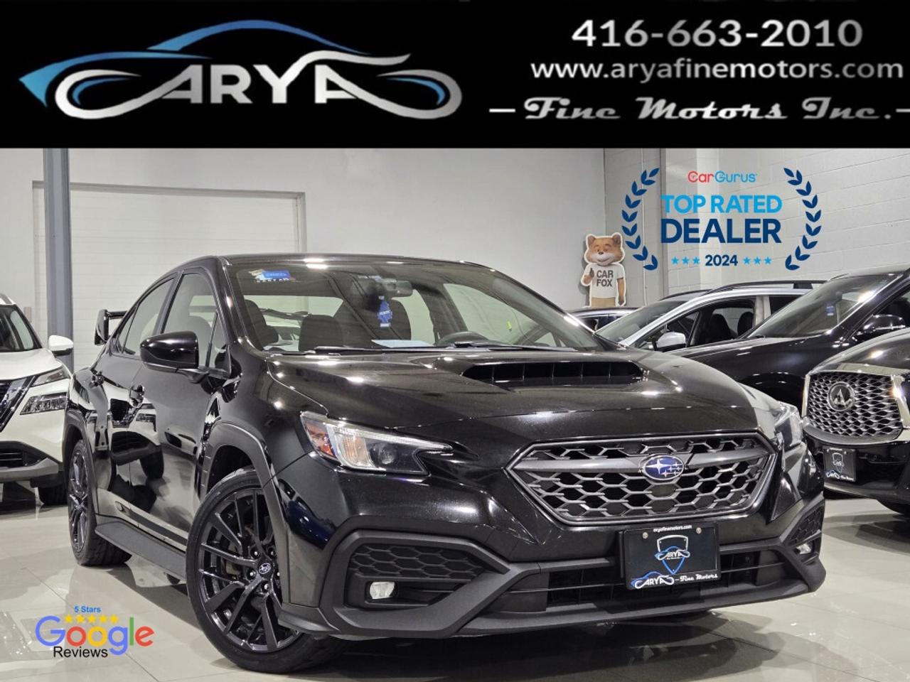 2023 Subaru WRX Sport CVT W/EYESIGHT TECH PUSH START APPLE CARPLAY Photo0