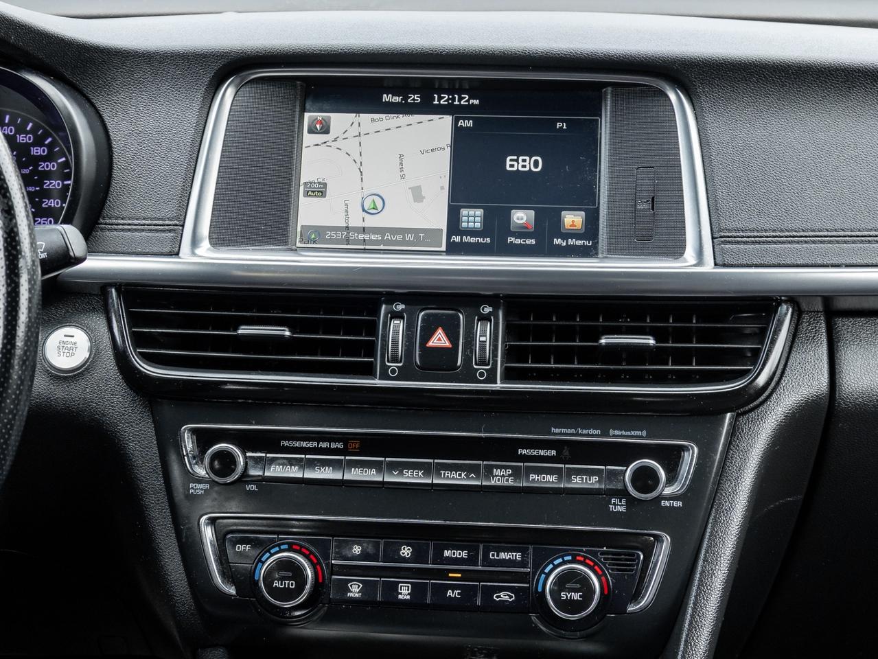 2016 Kia Optima SXL Turbo -Nav-Leather-Sunroof-Harmon Kardon Photo
