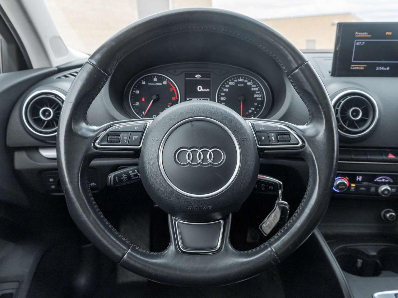 2015 Audi A3 Quattro AWD -Pano Roof-220 HP-Heated Seats-Service Recds-17in Alloys Photo