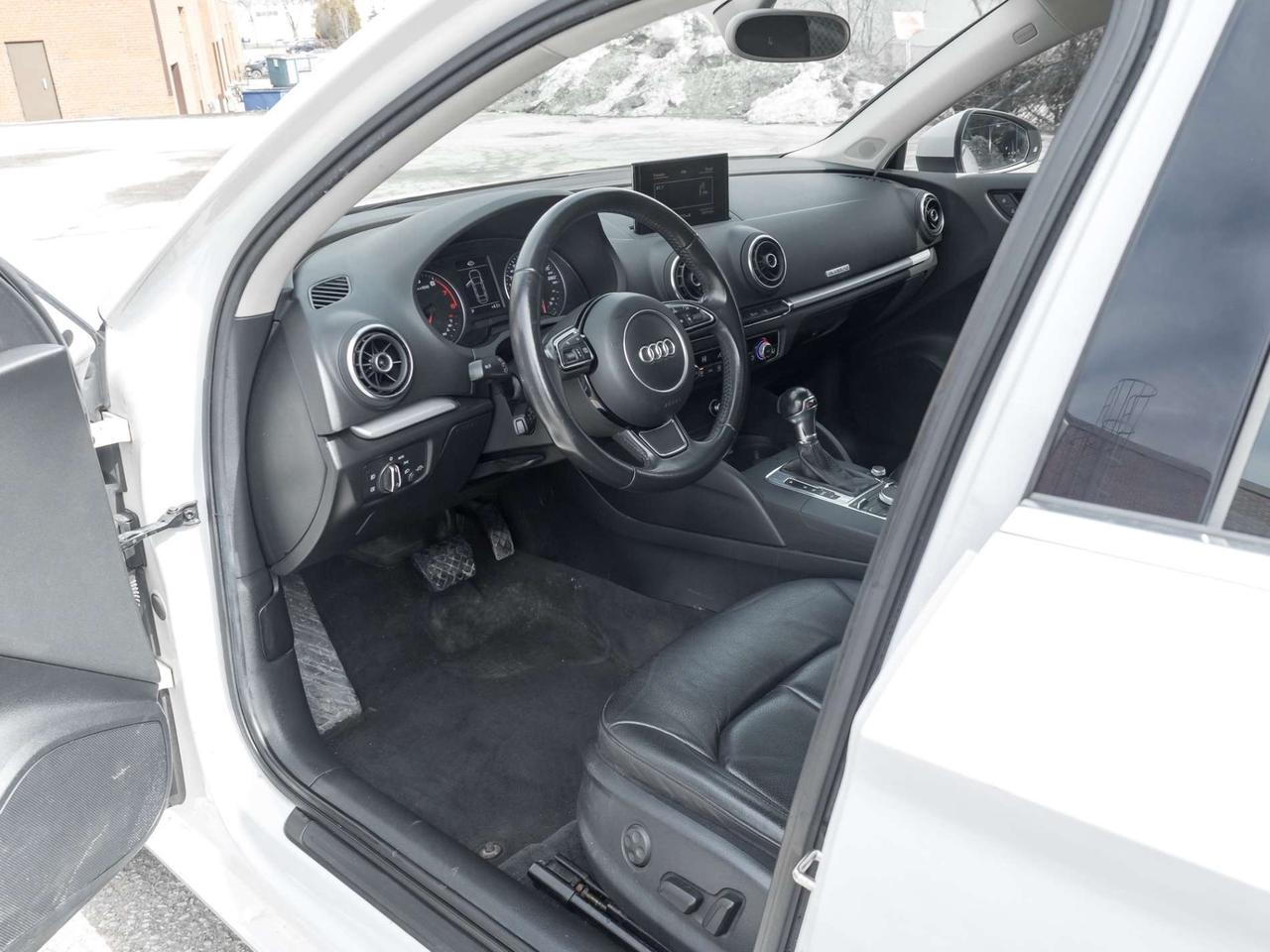 2015 Audi A3 Quattro AWD -Pano Roof-220 HP-Heated Seats-Service Recds-17in Alloys Photo
