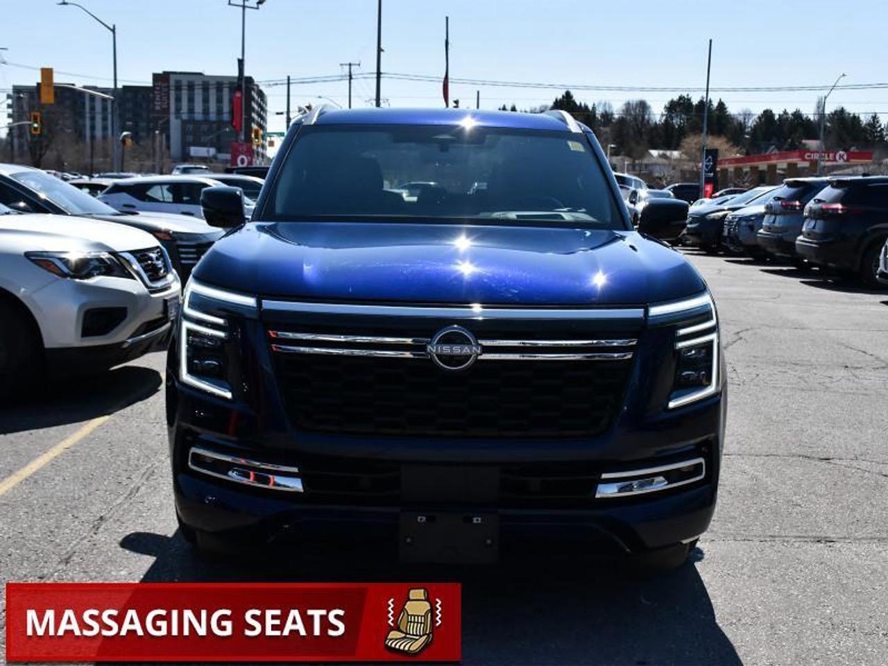 2025 Nissan Armada Platinum w/Captain Chairs   Leather   Roof   360 C Photo