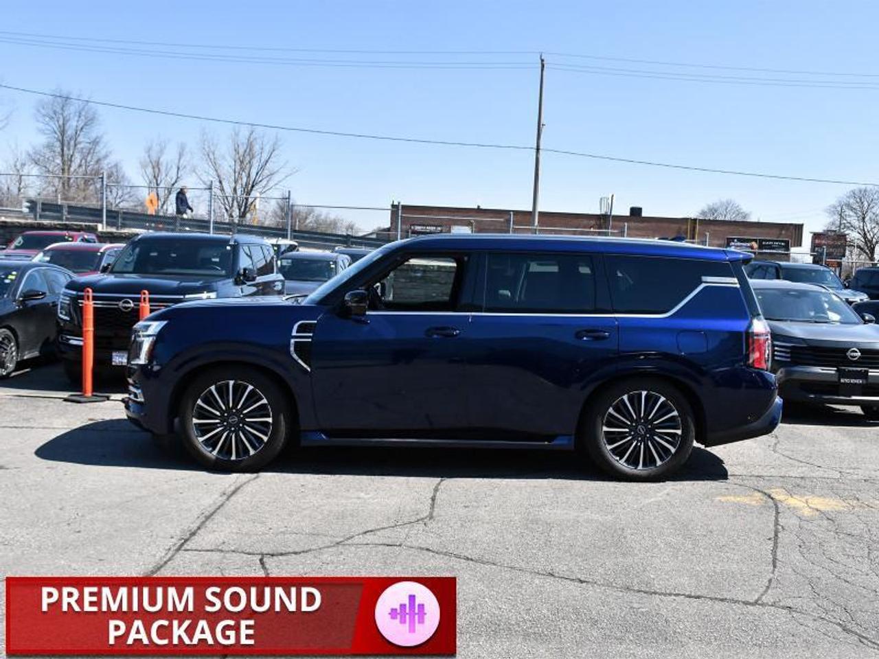 2025 Nissan Armada Platinum w/Captain Chairs   Leather   Roof   360 C Photo